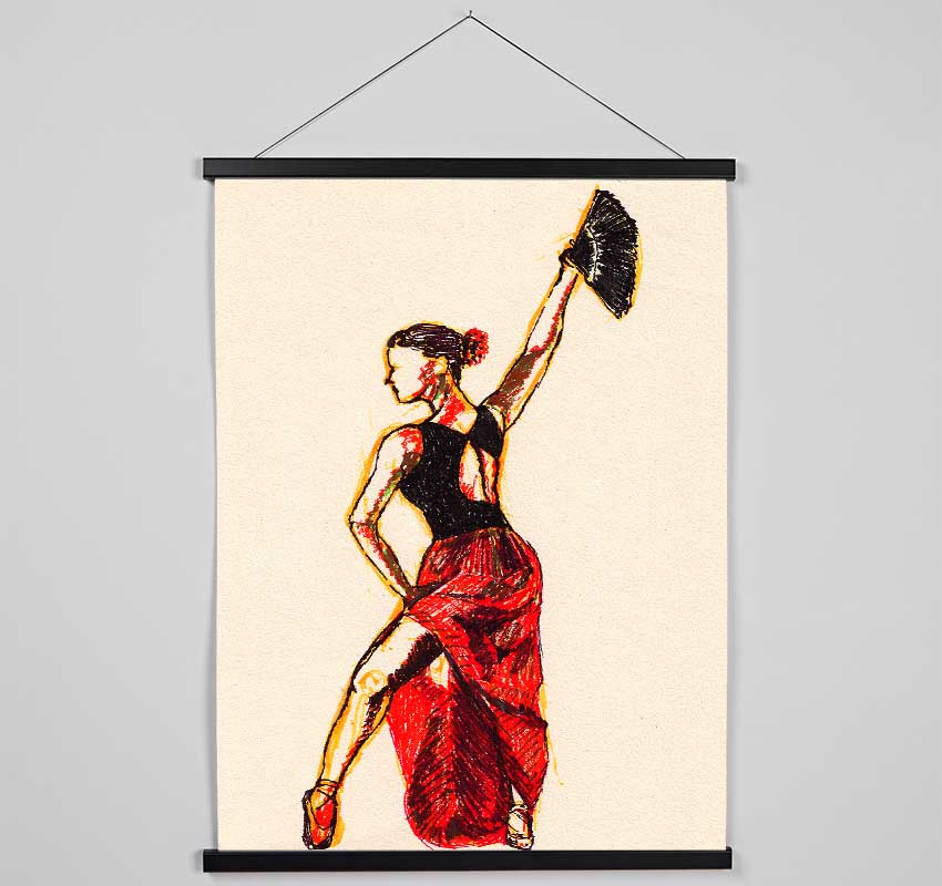 Flamenco 16 Hanging Poster - Wallart-Direct UK