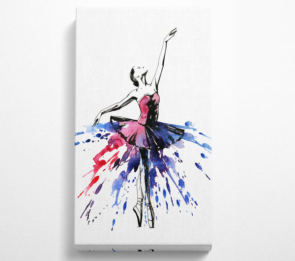 Blue Pink Ballerina 8