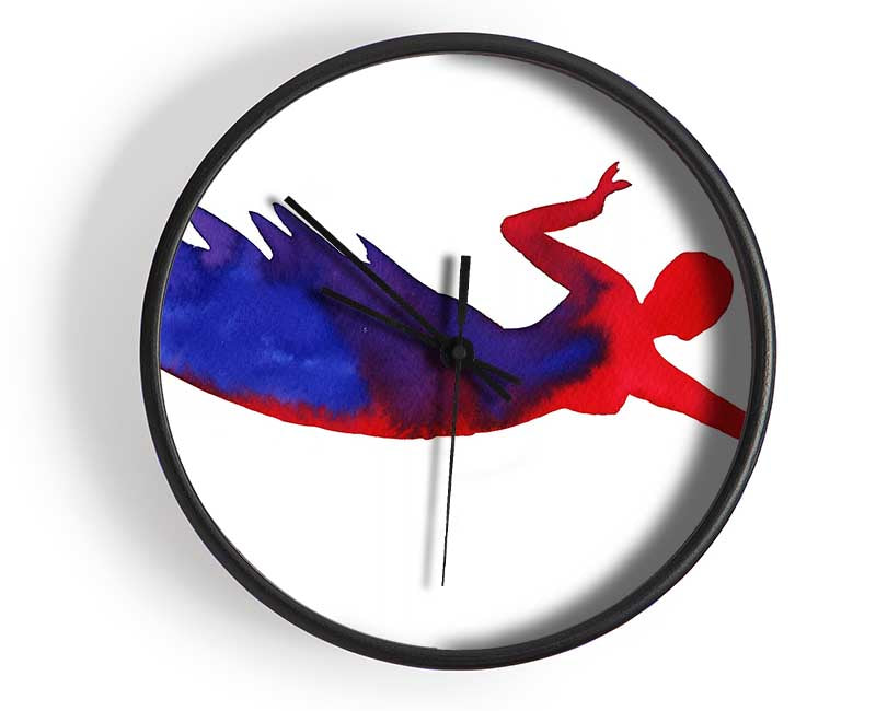 Dancing Angel 1 Clock - Wallart-Direct UK