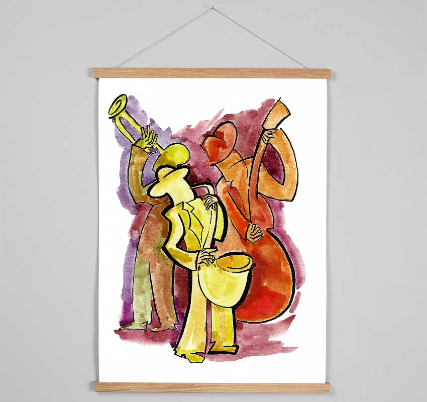 Feeling The Music 1 Hanging Poster - Wallart-Direct UK