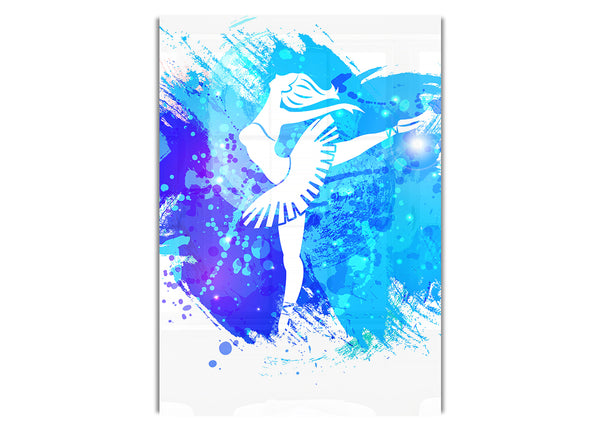 Blaue Ballerina 9