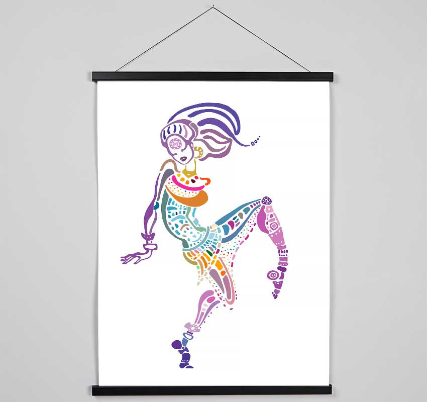 Contemporary Movement 6 Hanging Poster - Wallart-Direct UK