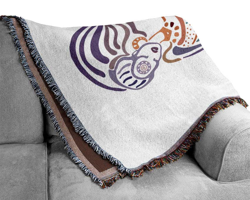 Contemporary Movement 6 Woven Blanket