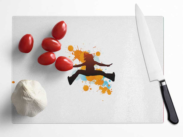 Contemporary Movement 3 Glass Chopping Board