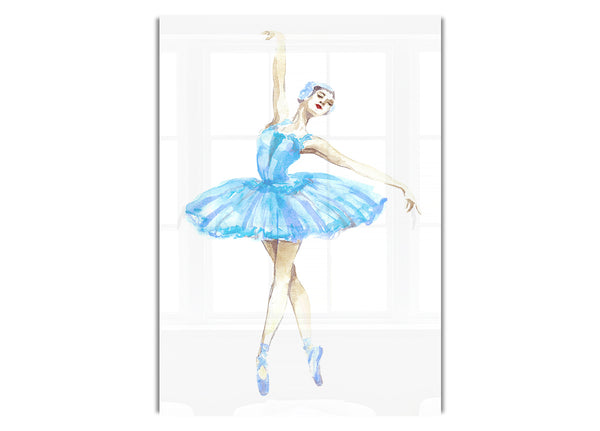 Blaue Ballerina 5