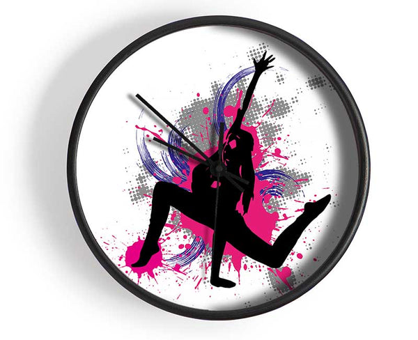 Break Dancing 2 Clock - Wallart-Direct UK