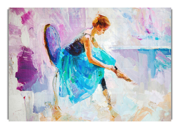 Blue Pink Ballerina 4