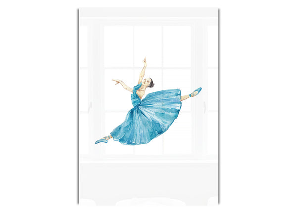 Blaue Ballerina 6