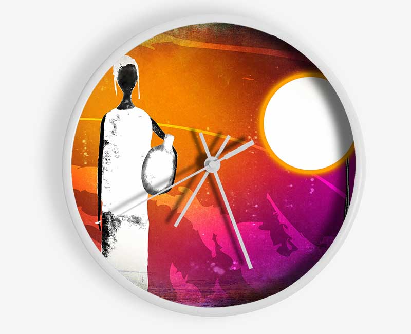 The Fruit Of Life Clock - Wallart-Direct UK