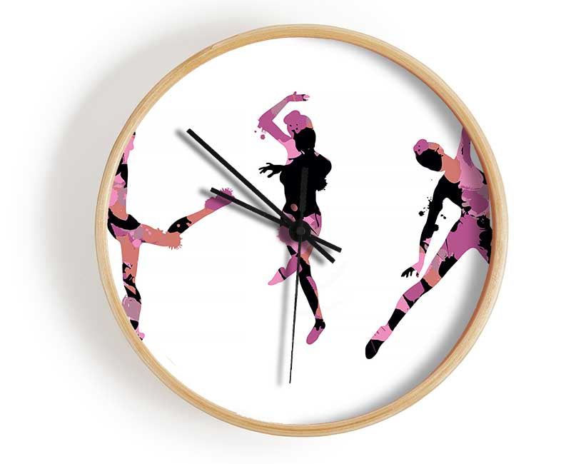 Modern 4 Clock - Wallart-Direct UK