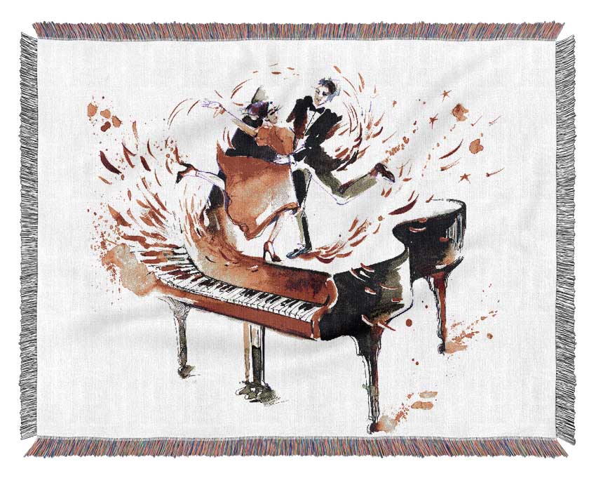 Music The Dance Of Live Woven Blanket