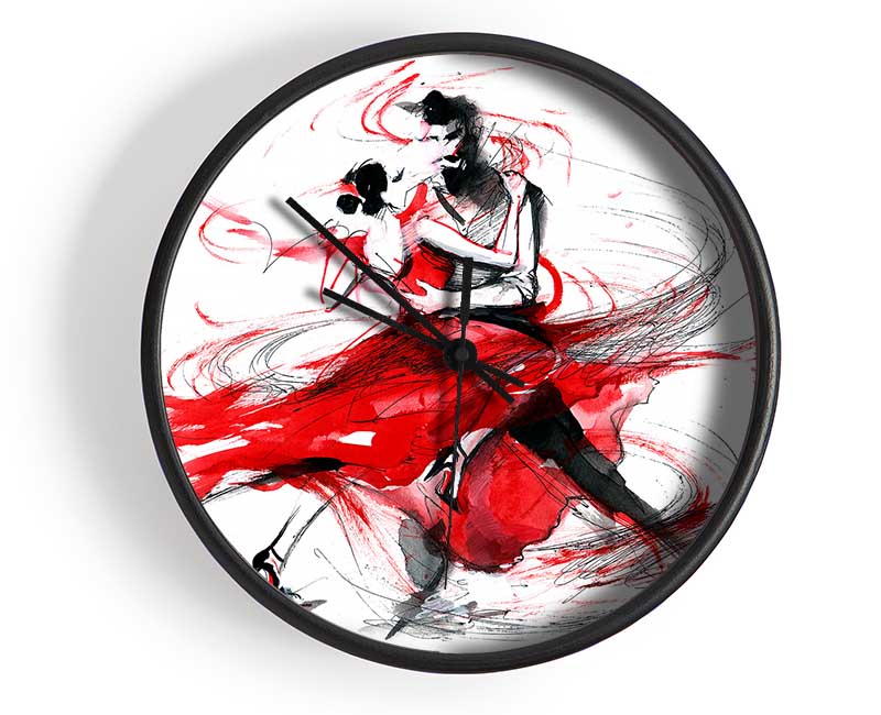 Flamenco 12 Clock - Wallart-Direct UK