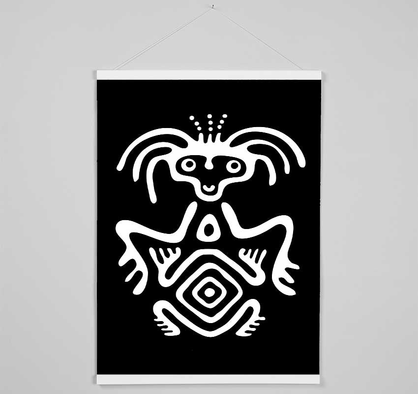 Mayan Art 2 Hanging Poster - Wallart-Direct UK