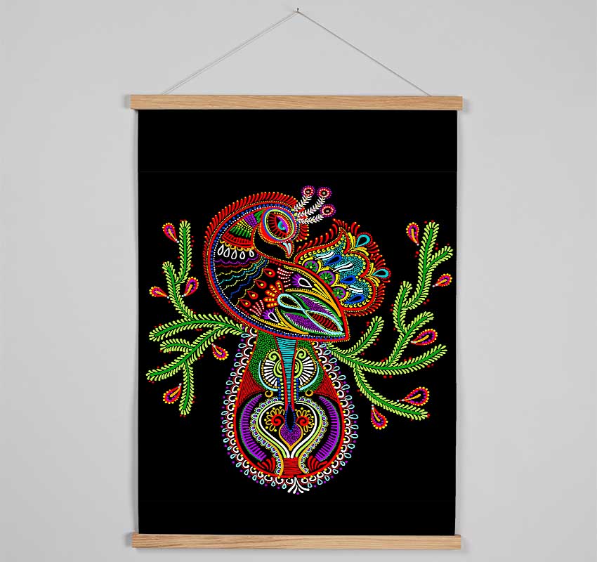 Mexican Bird Hanging Poster - Wallart-Direct UK