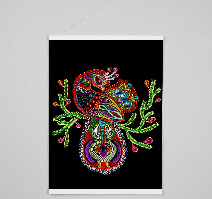 Mexican Bird Hanging Poster - Wallart-Direct UK