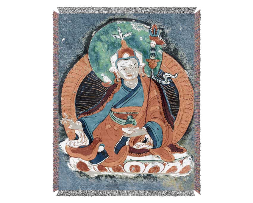 Buddha 50 Woven Blanket