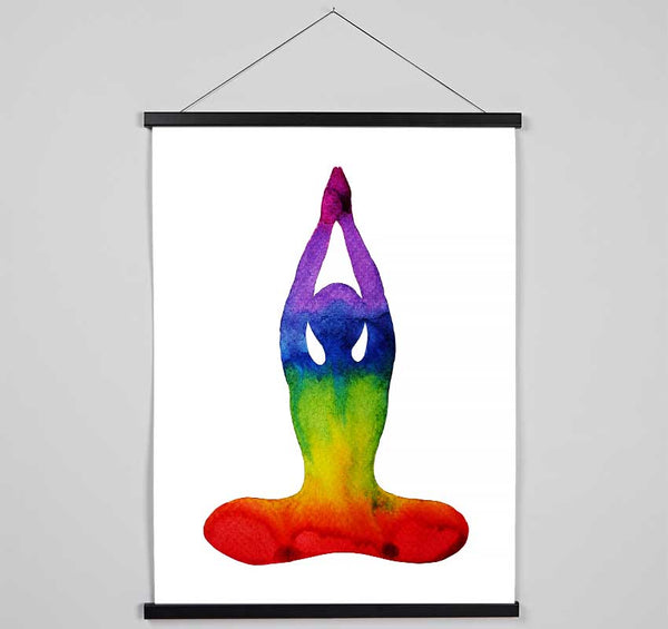 Chakra Colours 1 Hanging Poster - Wallart-Direct UK