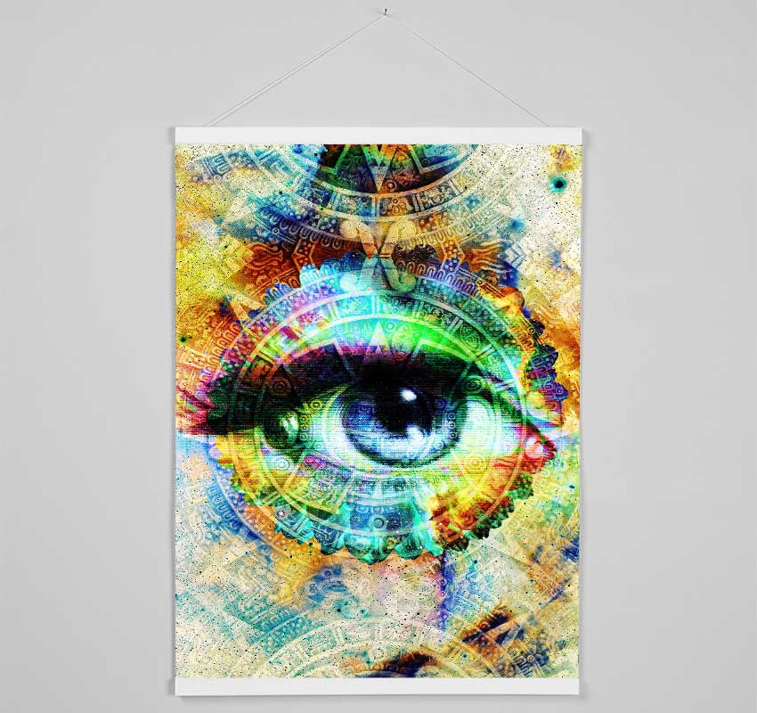 Eye Of Times Hanging Poster - Wallart-Direct UK