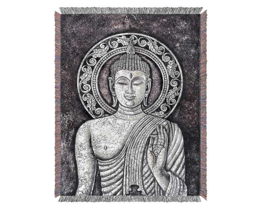 Buddha 8 Woven Blanket