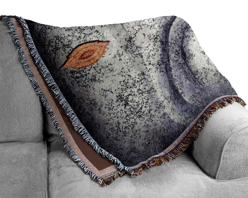 Buddha 9 Woven Blanket