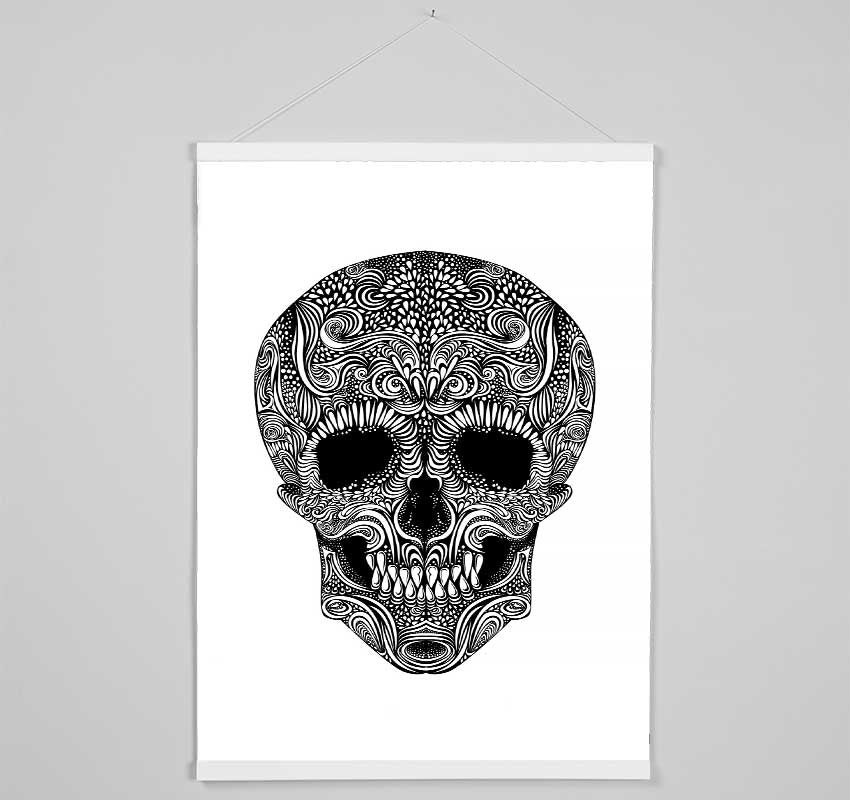 Mexican Skull 2 Hanging Poster - Wallart-Direct UK