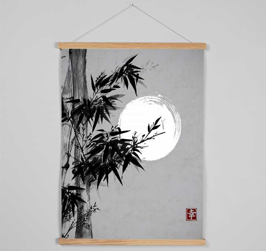 Chinese Bamboo 4 Hanging Poster - Wallart-Direct UK