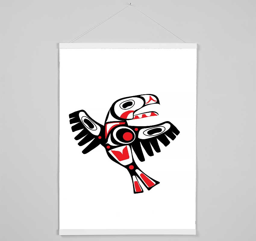 Mayan Bird Hanging Poster - Wallart-Direct UK