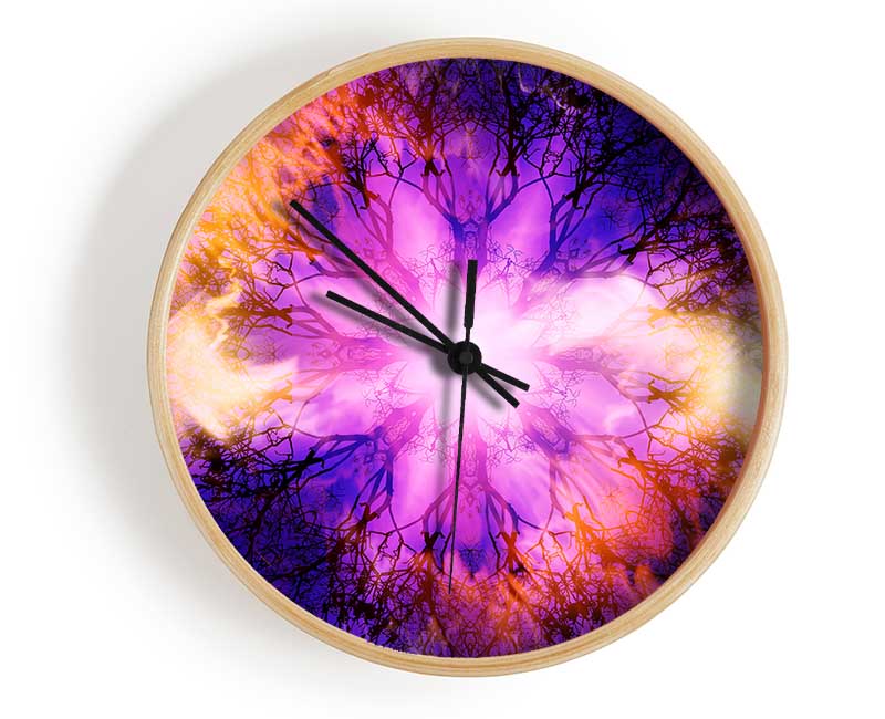 Tree Roots Of Life 2 Clock - Wallart-Direct UK