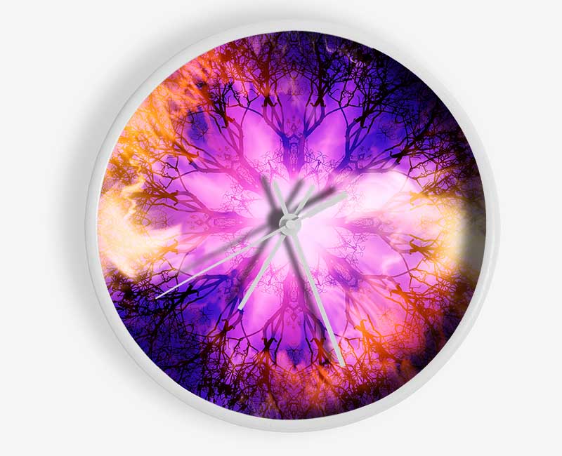 Tree Roots Of Life 2 Clock - Wallart-Direct UK