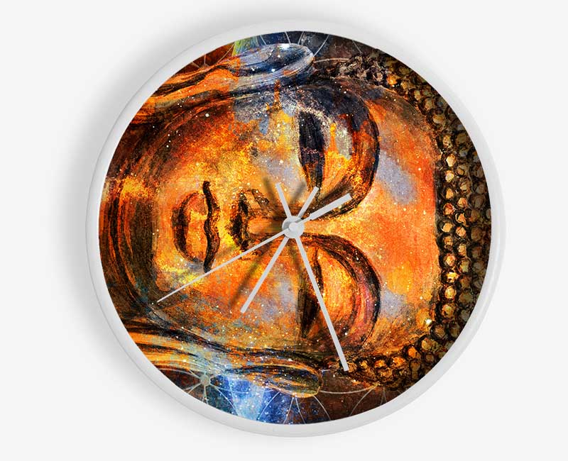 Buddha 26 Clock - Wallart-Direct UK