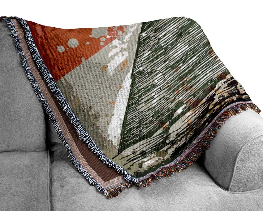 Egyptian Pyramids 6 Woven Blanket