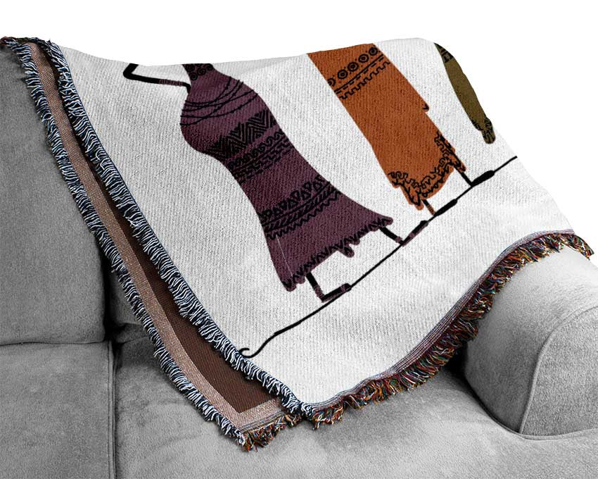 African Tribal Art 23 Woven Blanket