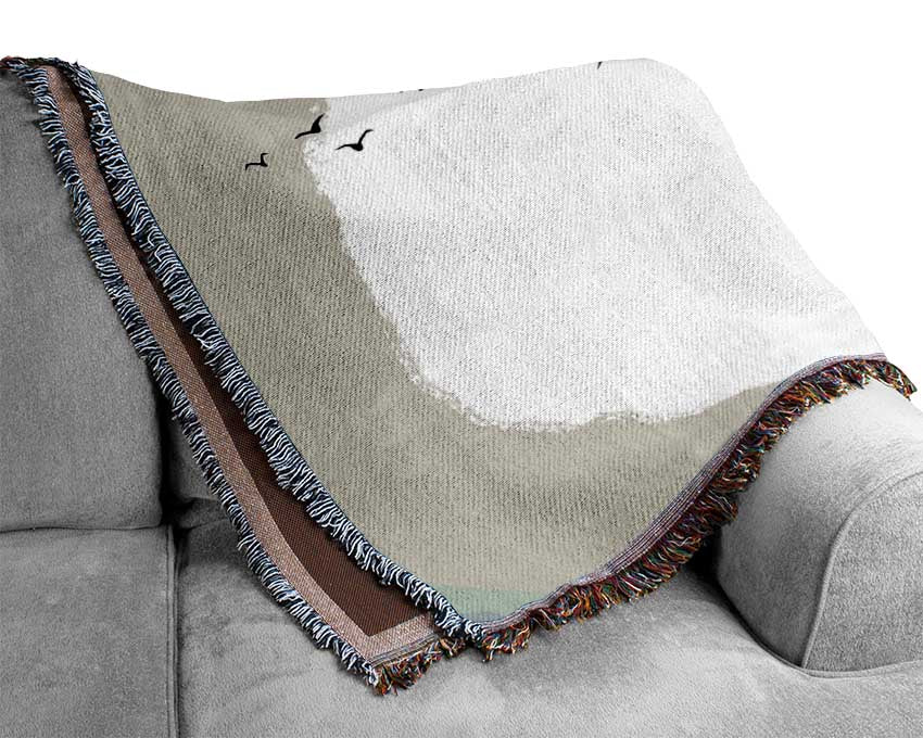 Chinese Bamboo 1 Woven Blanket