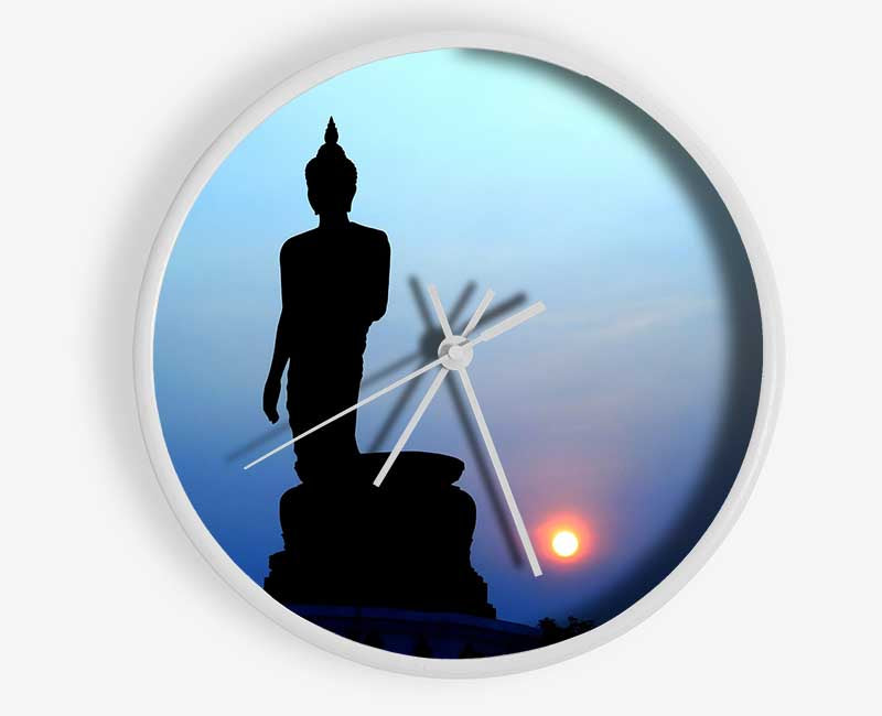 Buddha 19 Clock - Wallart-Direct UK