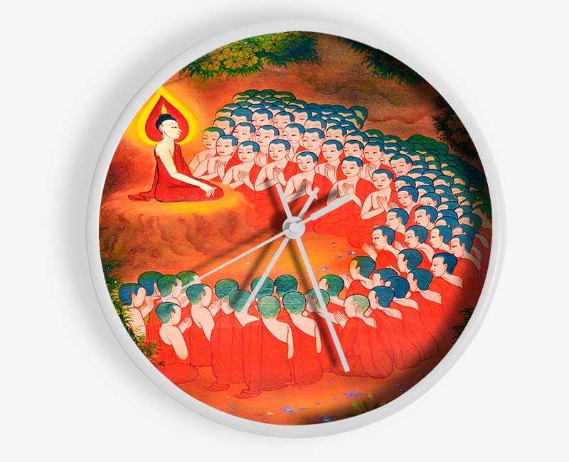 Buddha 20 Clock - Wallart-Direct UK