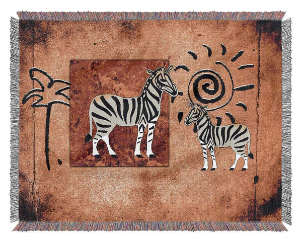 African Tribal Art 22 Woven Blanket