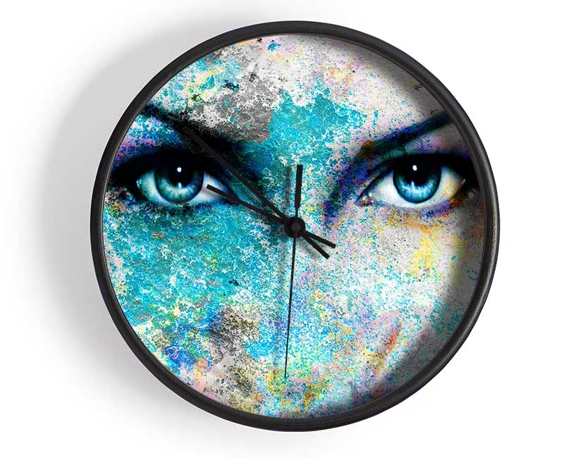 Eyes Of The World Clock - Wallart-Direct UK