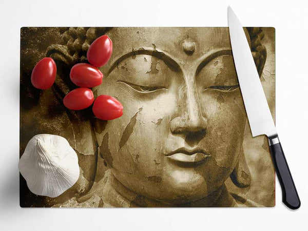 Buddha 10 Glass Chopping Board