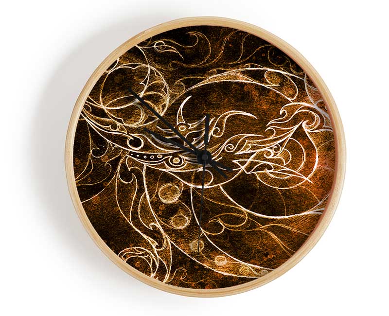 Dragon Of The Skies Clock - Wallart-Direct UK