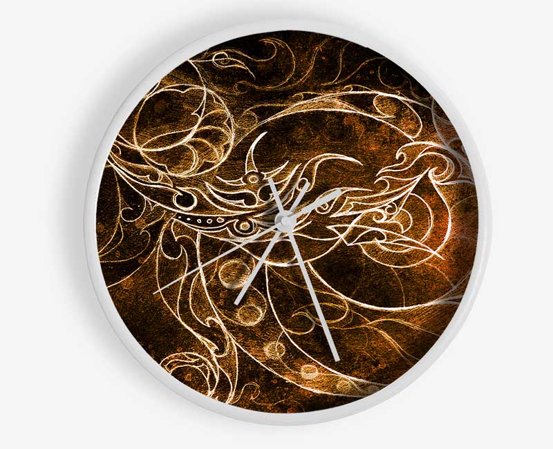 Dragon Of The Skies Clock - Wallart-Direct UK