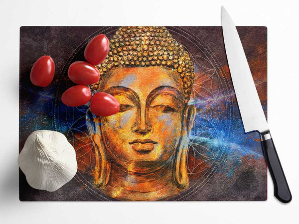 Buddha 17 Glass Chopping Board