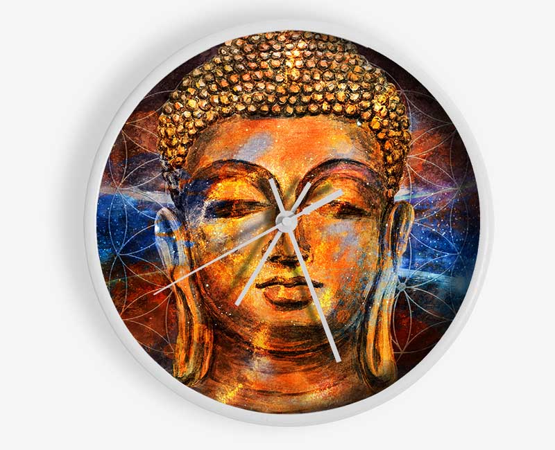 Buddha 17 Clock - Wallart-Direct UK