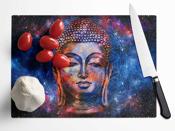 Buddha 16 Glass Chopping Board