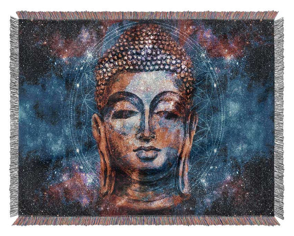 Buddha 16 Woven Blanket