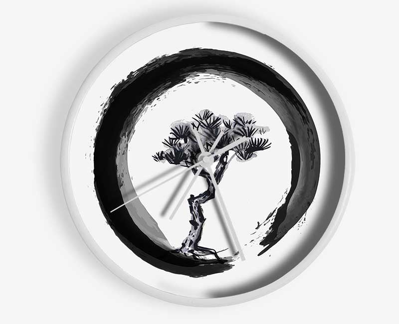 Japanese Bonsai Tree 2 Clock - Wallart-Direct UK