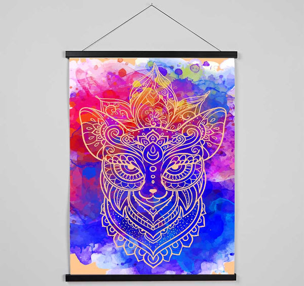 Art Of The Wolf Hanging Poster - Wallart-Direct UK