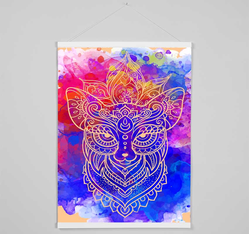 Art Of The Wolf Hanging Poster - Wallart-Direct UK