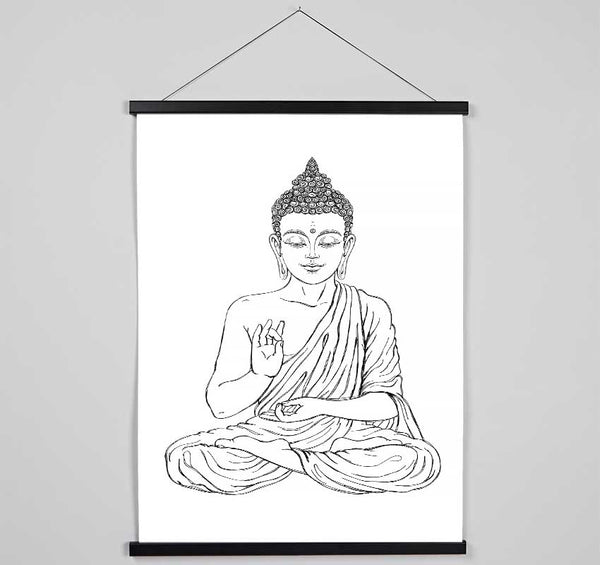 Buddha 12 Hanging Poster - Wallart-Direct UK