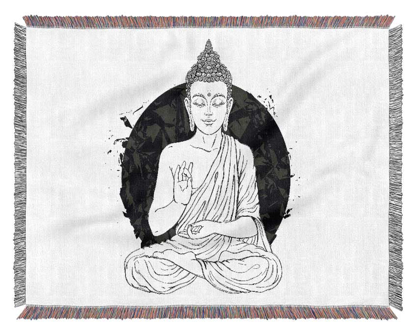 Buddha 13 Woven Blanket