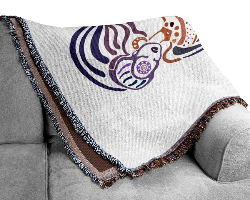 African Tribal Art 19 Woven Blanket